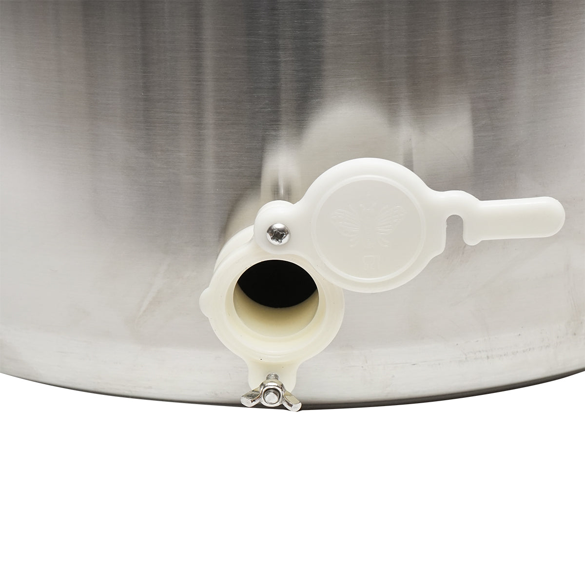 Stainless steel honey extractor with lid for 200kg of honey