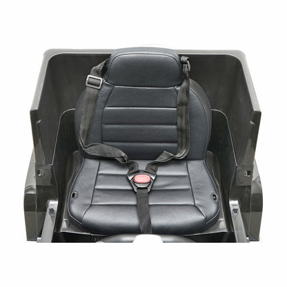 6V/7Ah battery electric car with remote control for kids Mercedes G500 JJ2077 black with leather seat