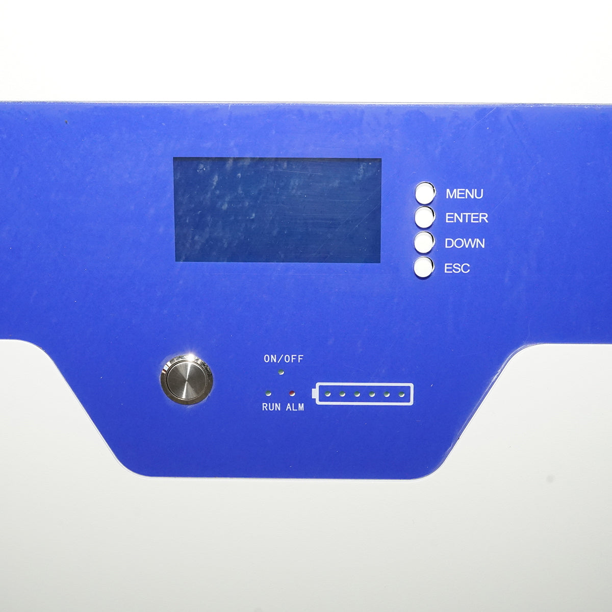 Li-ion LifePo4 Battery 51.2V, 100Ah with BMS, deep cycle, LCD display 570x410x160mm IP54 Bourget