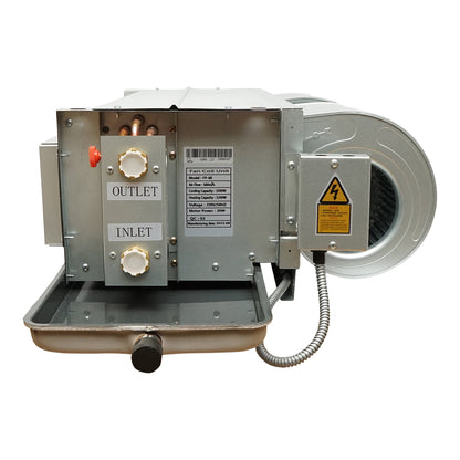 Ventiloconvector 3.5/5.2KW duct type FP-68 for ceiling, 2 pipe system Fan Coil Unit