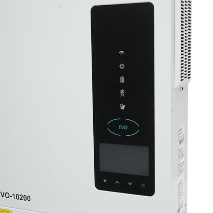 Hybrid solar inverter 10.2 KW, 48V, 160A MPPT, single-phase, ON/OFF-GRID, EVO-10200 Bourget