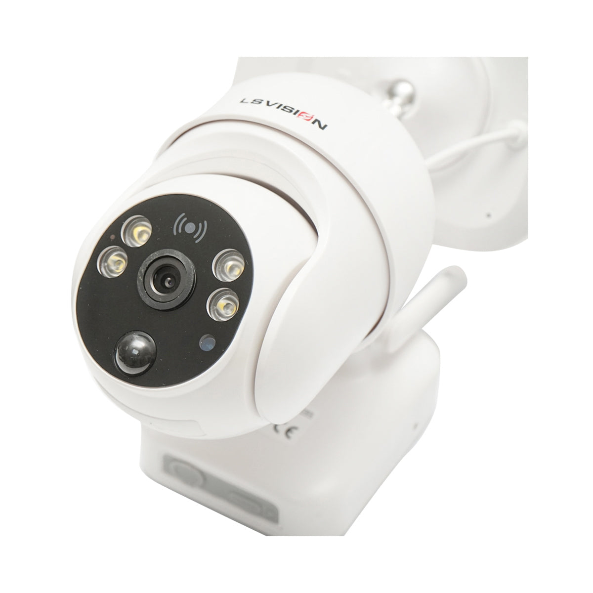 Rotating WIFI surveillance camera with 3.5W solar panel, PTZ, 1080P, UBOX