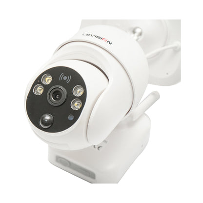 Rotating WIFI surveillance camera with 3.5W solar panel, PTZ, 1080P, UBOX