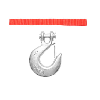 Complete electric winch with remote control, steel cable, power supply voltage 12V, maximum load 9T (20000lbs)