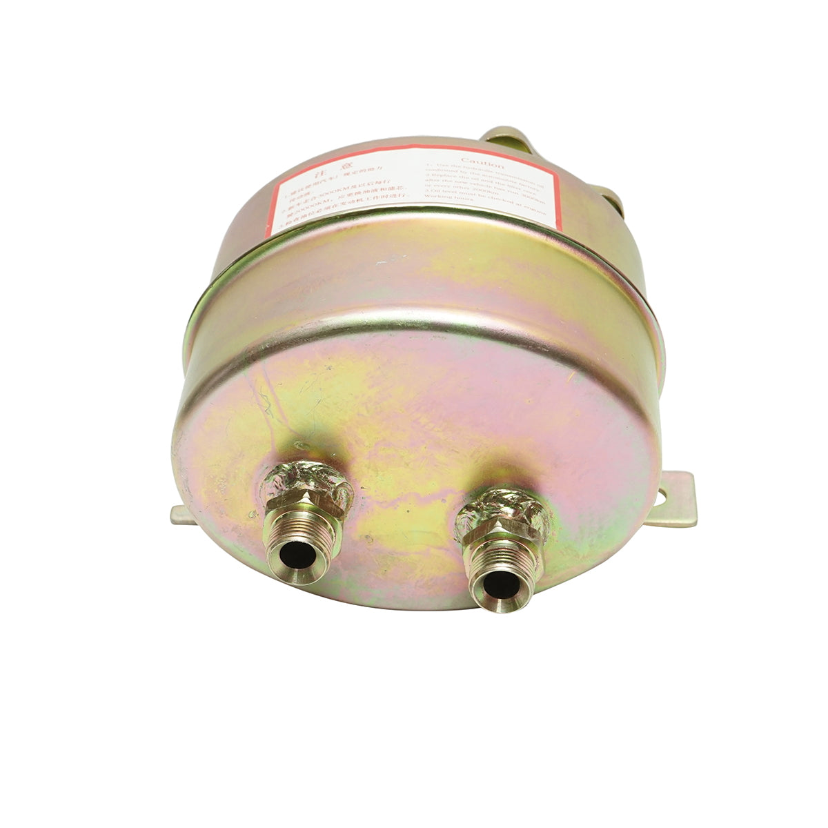 Hydraulic oil decanter filter, metal tank with built-in filtering element, M20x1.5 reduction