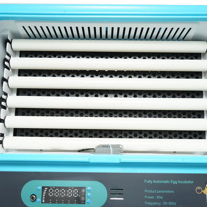 Automatic incubator 36 eggs 80W, 12V-220V, automatic rotation, temperature control, humidity, electronic display