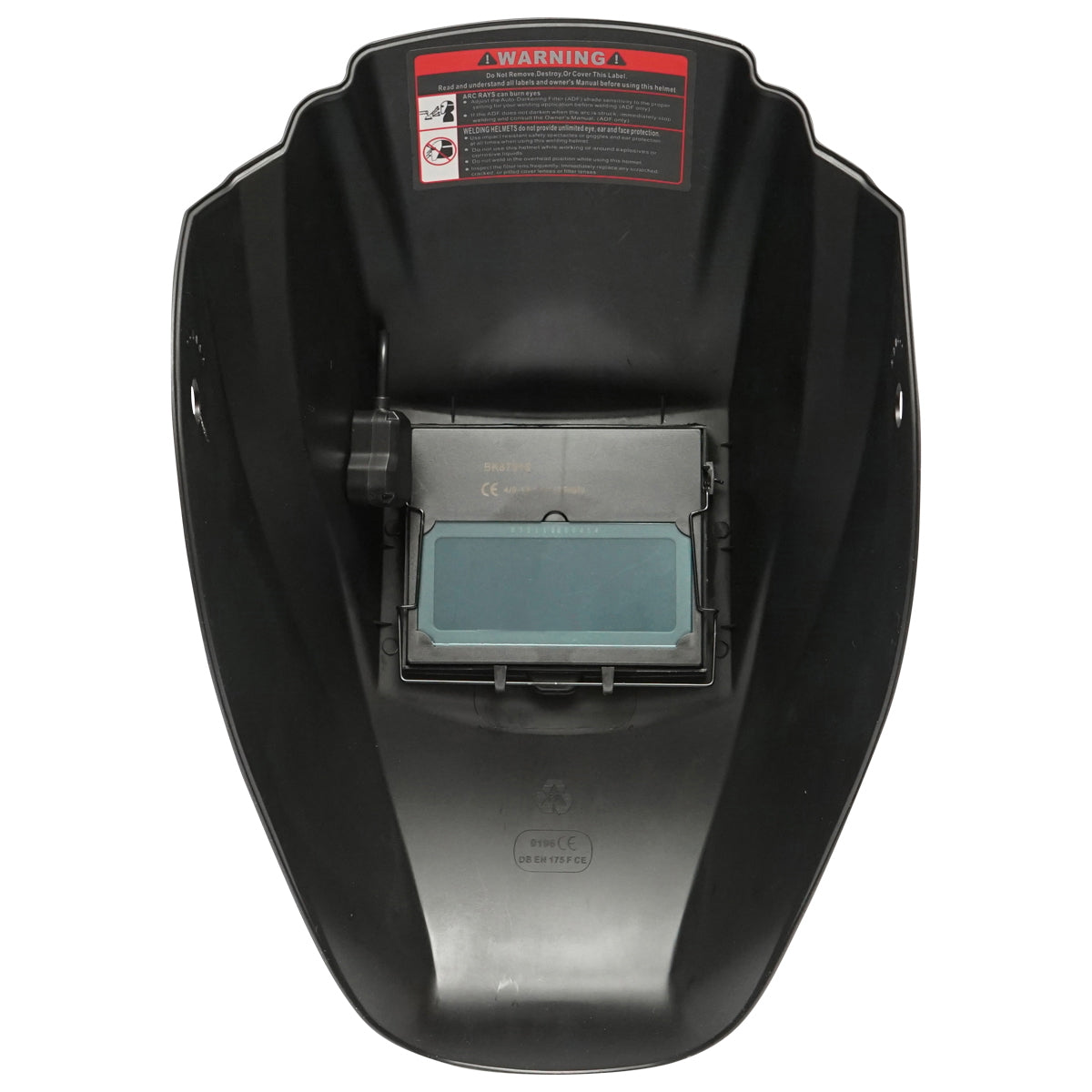 Automatic welding mask with black crystals Breckner Germany