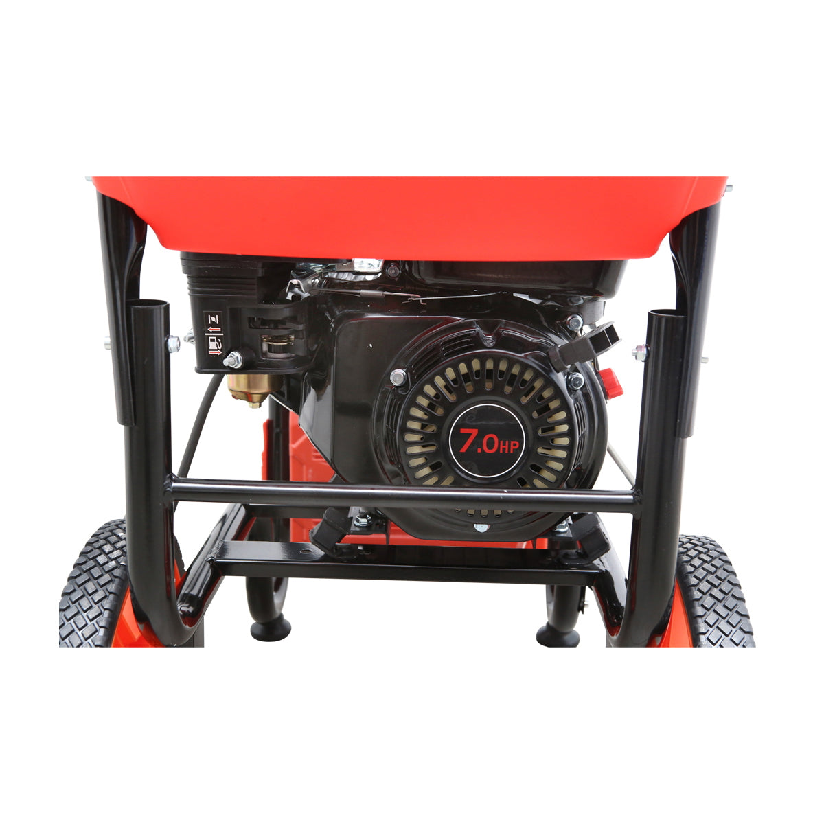Gas pressure washer 7HP, 200 Bar, flow 500l/H with hose and gun Breckner Germany