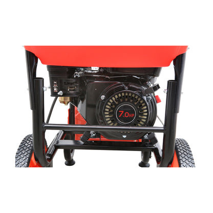 Gas pressure washer 7HP, 200 Bar, flow 500l/H with hose and gun Breckner Germany