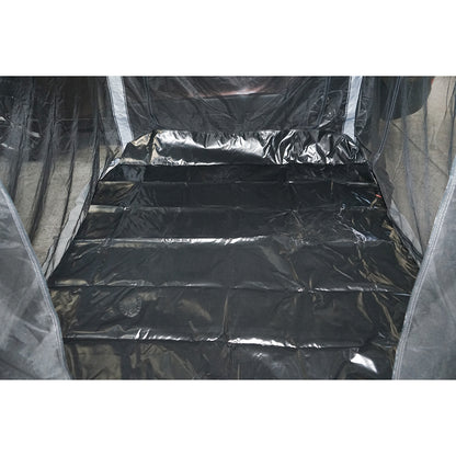 Side car awning 200x250cm, marquee, foldable with ceiling attachment and anti-insect net