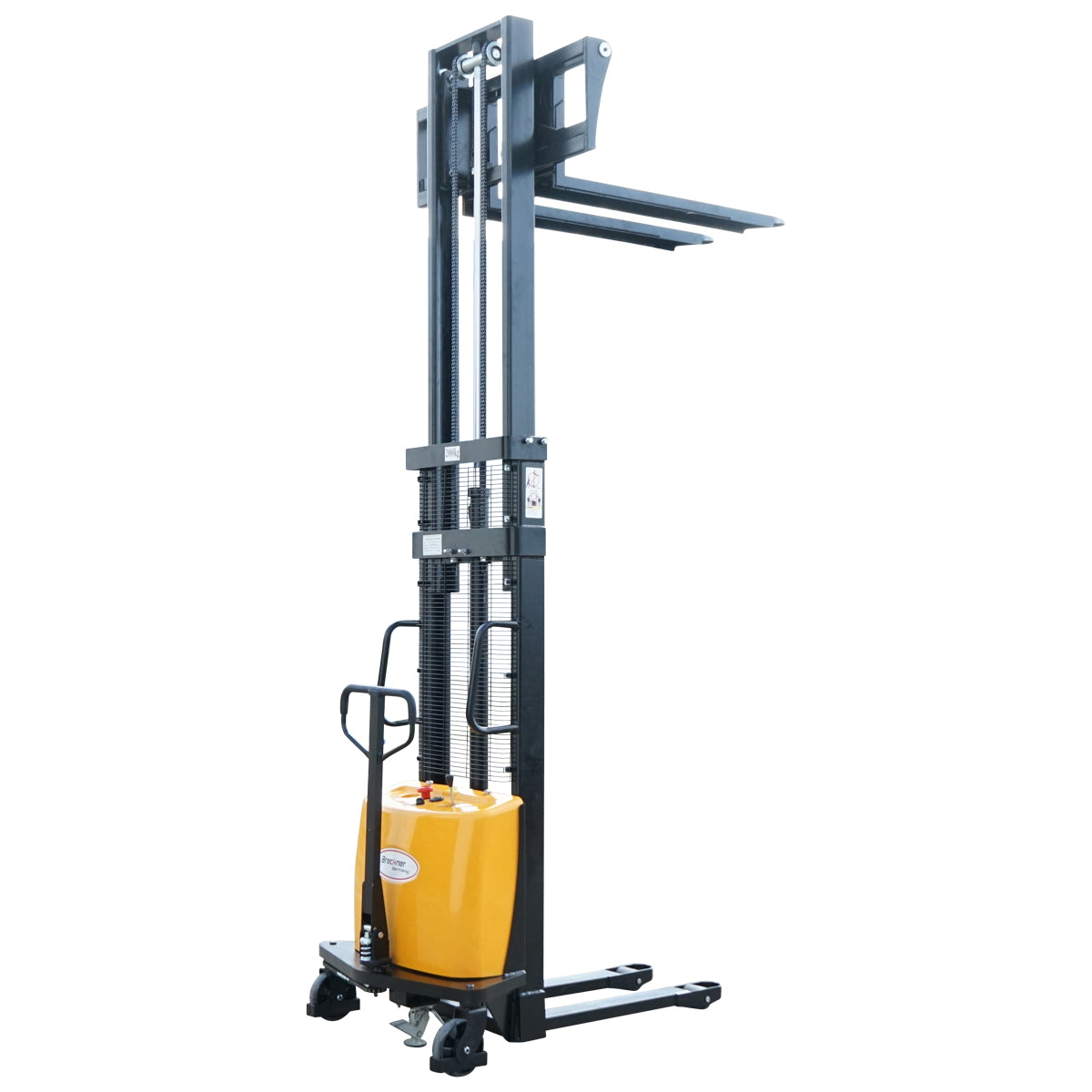 Semi-electric pallet jack with a maximum load of 2T, lifting height of 3000mm, forks 1150mm Breckner Germany