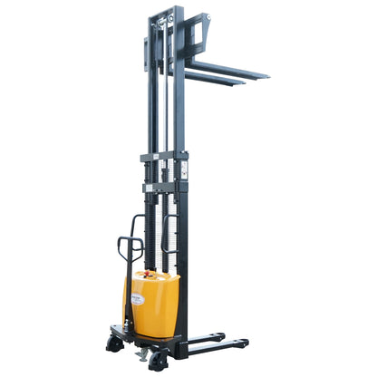 Semi-electric pallet jack with a maximum load of 2T, lifting height of 3000mm, forks 1150mm Breckner Germany