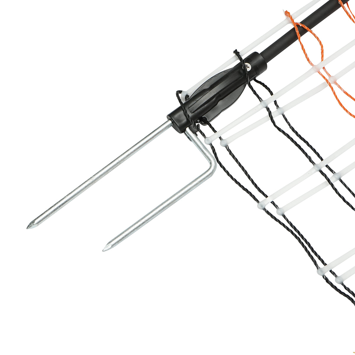 Electric fence netting 60cmx50m with double leg, resistance 1.6 Ohm/m Breckner Germany