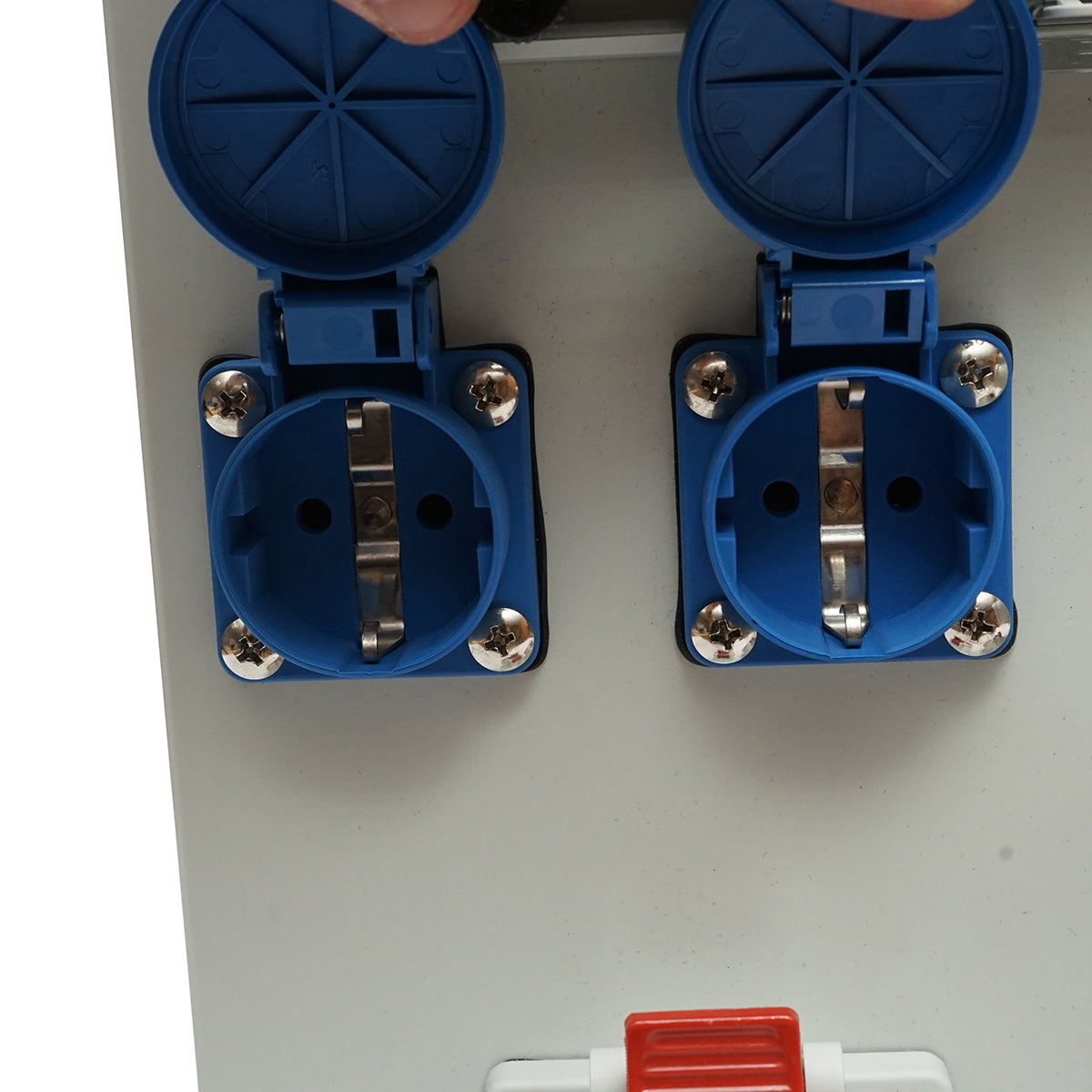 Group distribution board for construction site 2x230V/16A, 3x400V/32A, 12 modules 460x270x160mm IP44/67 SUNTREE