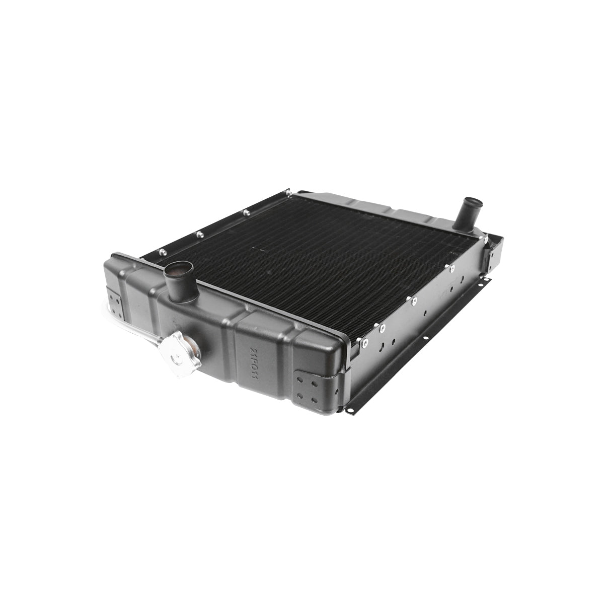 Water cooling radiator 4 rows of cells for Fiat 315, 411, 415 OEM code 588156, 595568