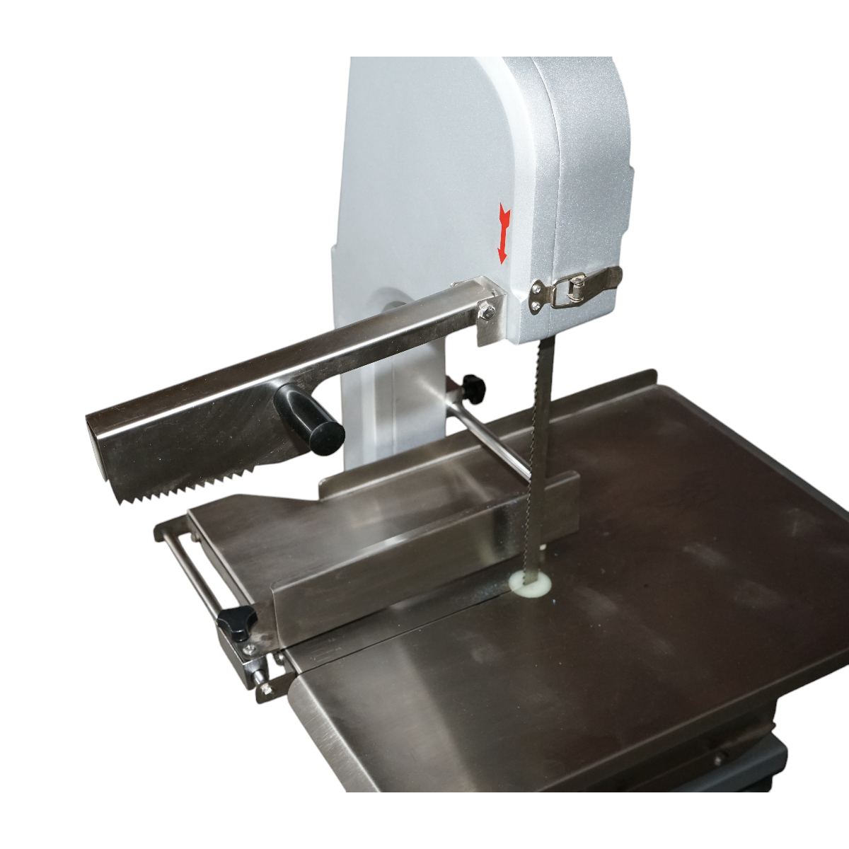 1500W electric meat and bone cutting machine, 220V, cutting speed 15.4 m/s, saw blade 1650mm