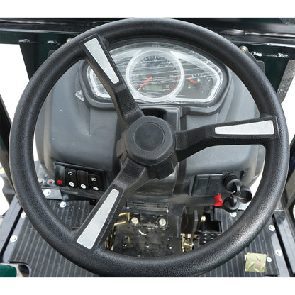 KONIG 804 tractor, 4x4, 80HP, with cabin, wheels 9.5-24/14.9-30