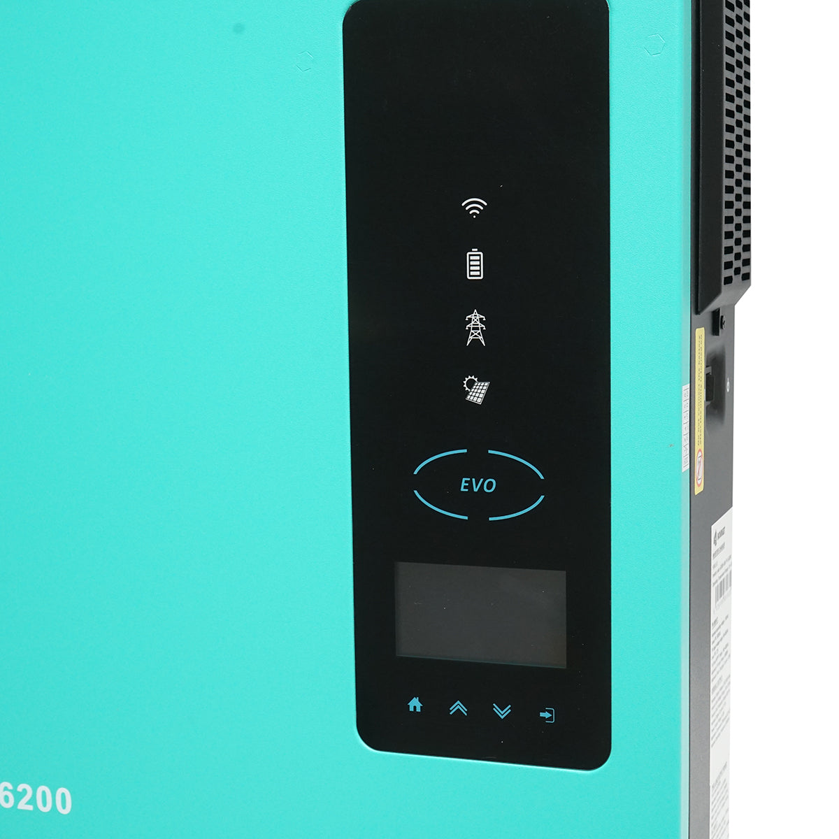 Hybrid solar inverter 6.2 KW, 48V, 120A MPPT, single-phase, ON/OFF-GRID, EVO-6200 Bourget