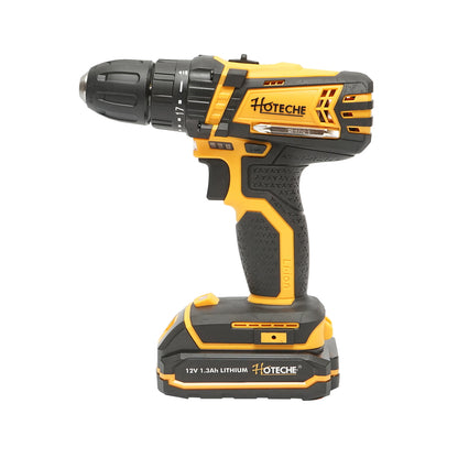 12V 1.3Ah drilling and screwing machine with 2 batteries Hoteche