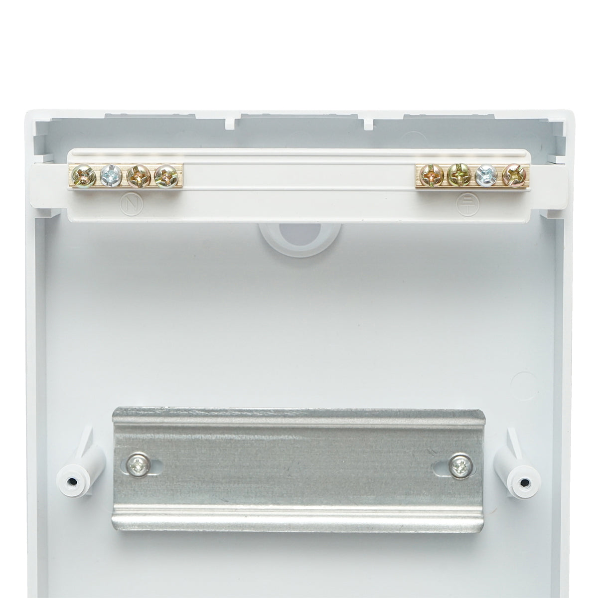 Single row fuse board, 6 modules 200x145x95mm IP40