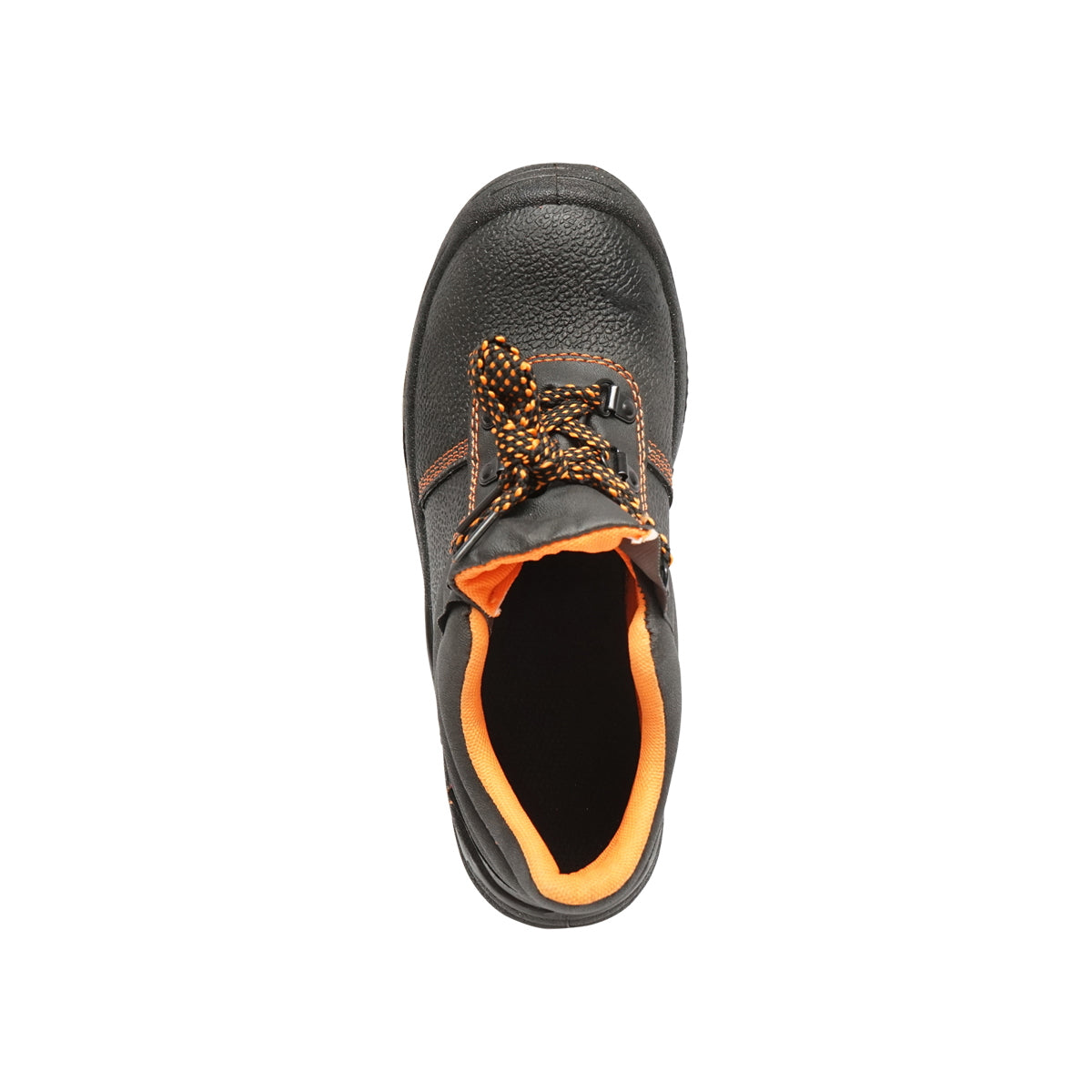 Size 40 safety boots with toe cap and steel sole insert 5015
