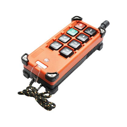 Wireless industrial remote control with 6 AC 220V commands and water protection Breckner Germany