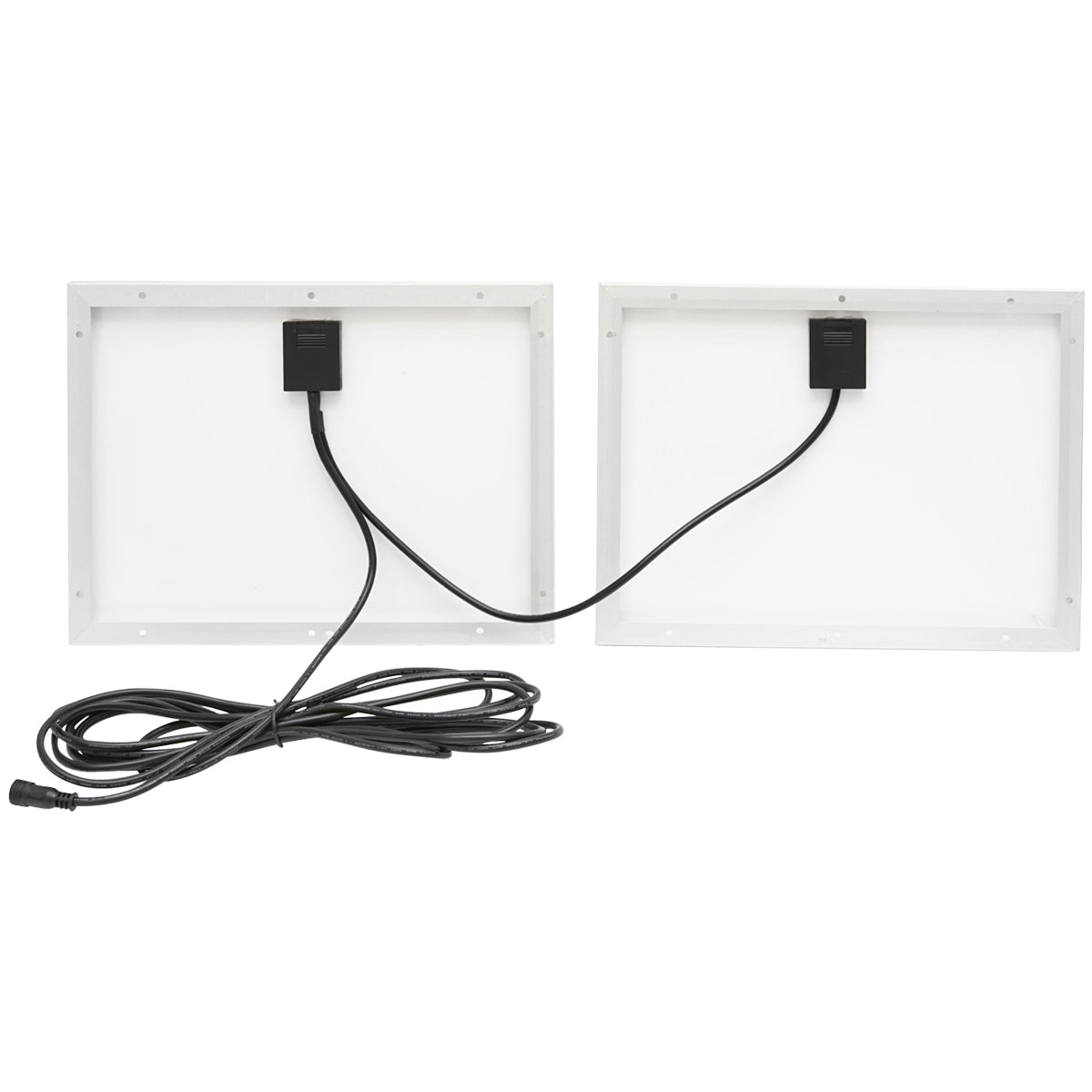 LED lamp 126x0.5W with 25W solar panel and 7V/10Ah battery Breckner Germany