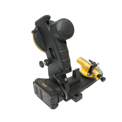 Chainsaw chain sharpening machine with battery 85W, 18V, 3800 RPM