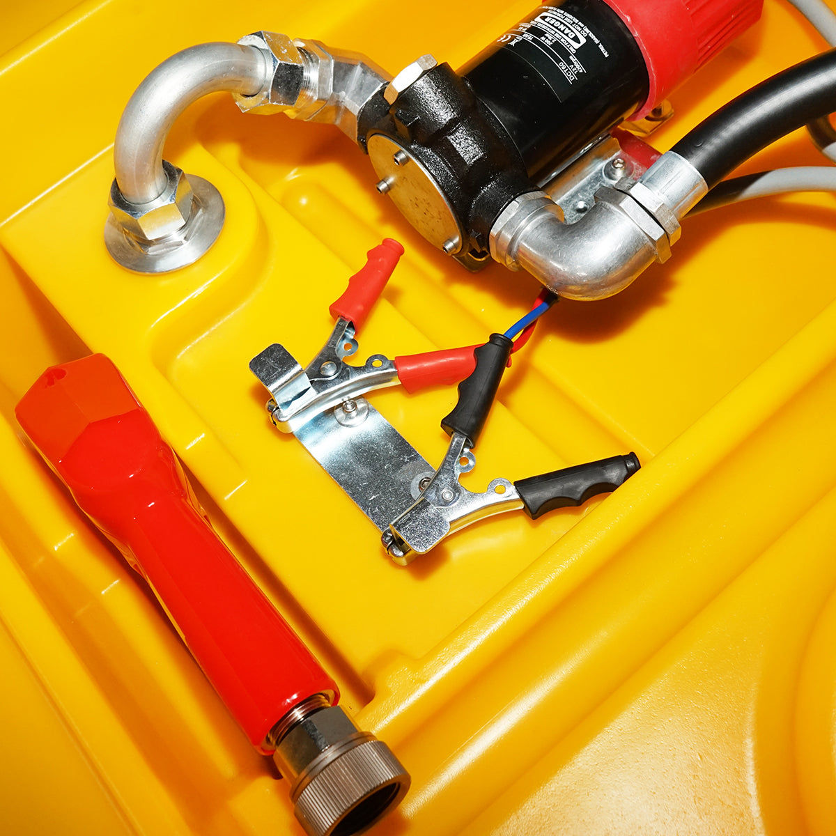 480L diesel tank with 12V/200W transfer system, flow rate 60L/min, Breckner Germany