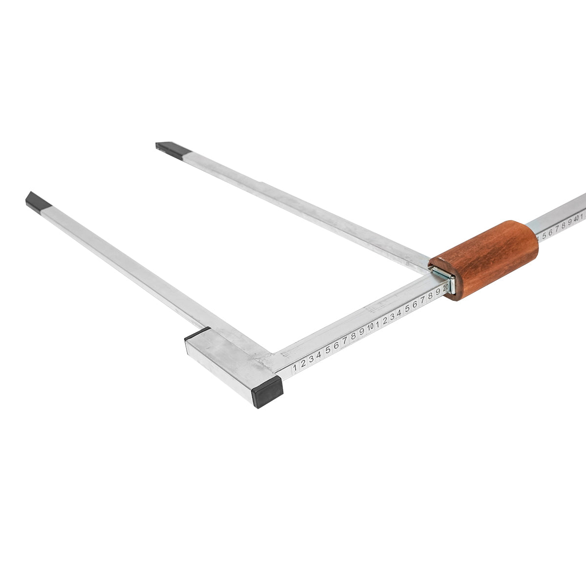 1200mm metal forest shovel with wooden handle