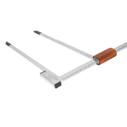 1200mm metal forest shovel with wooden handle