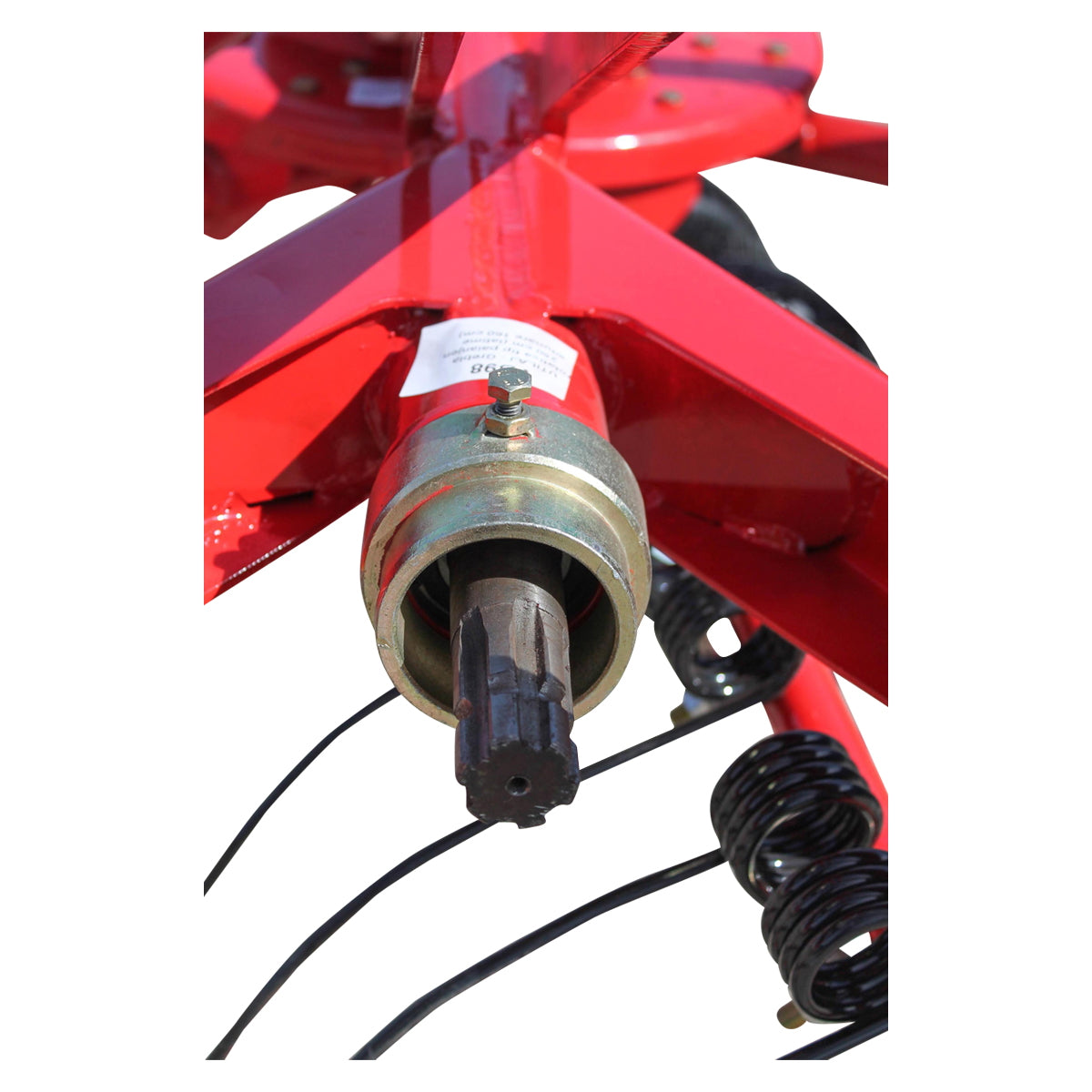 Spider type rotary rake with a working width of 1.80m, required power 15-50HP, with 6 arms weighing 220Kg Konig Traktoren