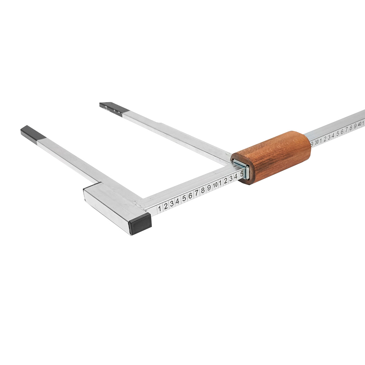 800mm metal forest shovel with wooden handle