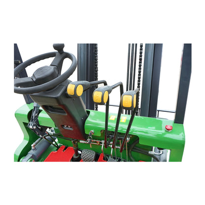 2T electric forklift duplex 3M 48V/600Ah with lateral translation Breckner Germany
