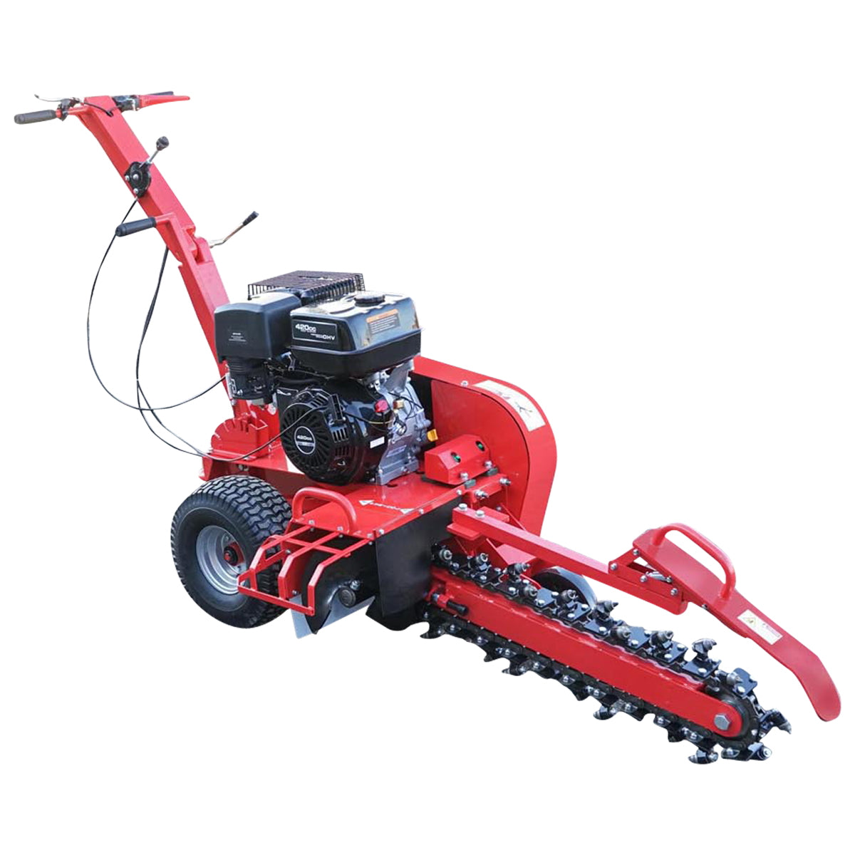 Trencher machine 15 HP working width 100mm depth 600mm Breckner Germany