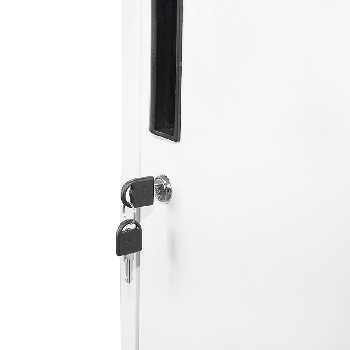 Metal cabinet type locker cushioned 1800x900x450mm 3x3 with 9 secured doors, gray Breckner Germany