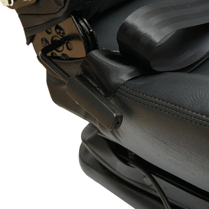 Universal adjustable seat for tractor with safety belt, armrests and suspension 800x610mm