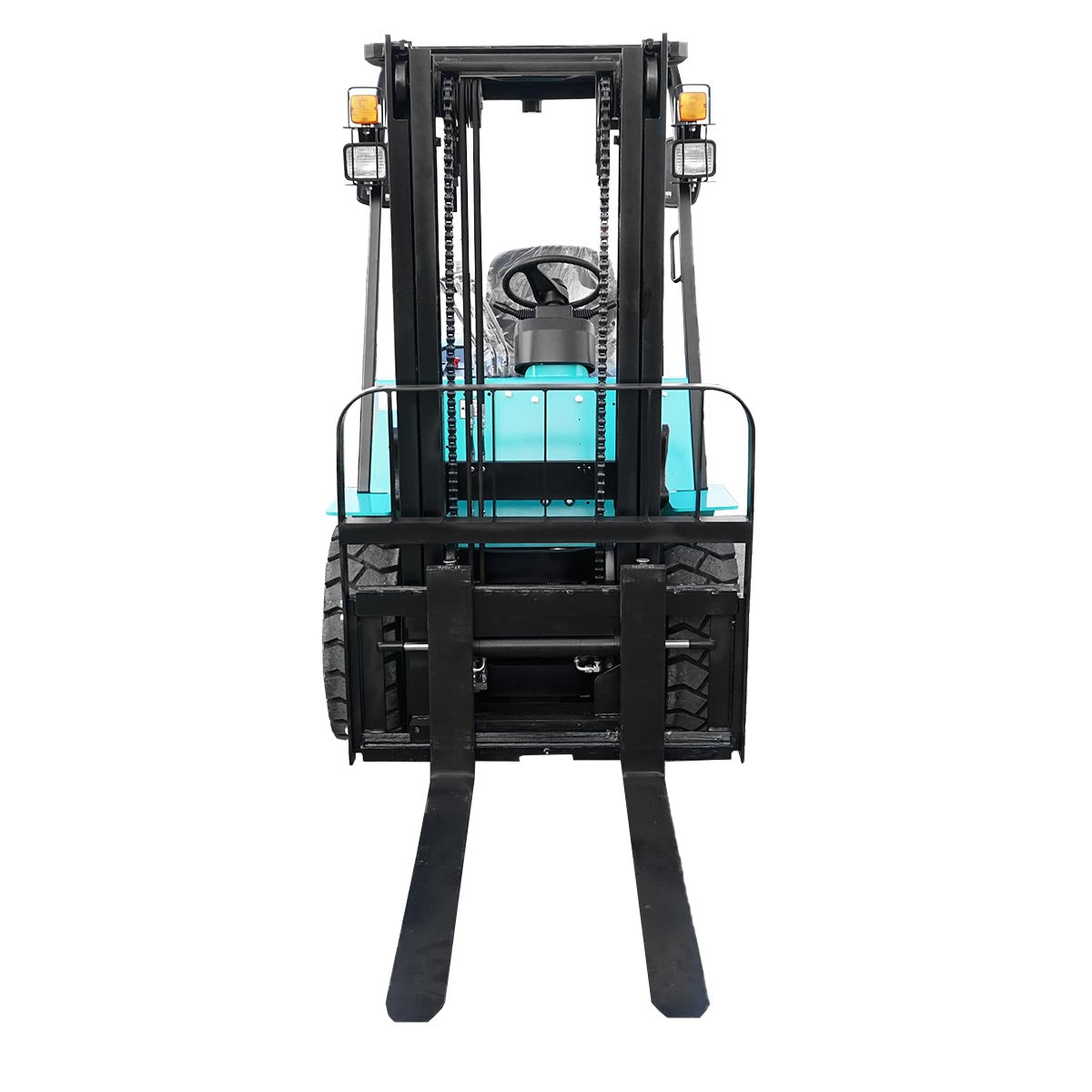 3 Ton Forklift with lateral translation blades 1070mm duplex lift 3m