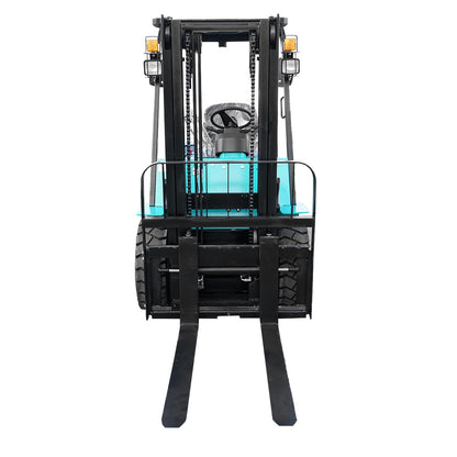 3 Ton Forklift with lateral translation blades 1070mm duplex lift 3m