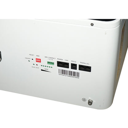 Li-ion LifePo4 Battery 10KWA, 51.2V, 200Ah with BMS, Bluetooth, LCD display, temperature protection Leoch, parallel connection Battery