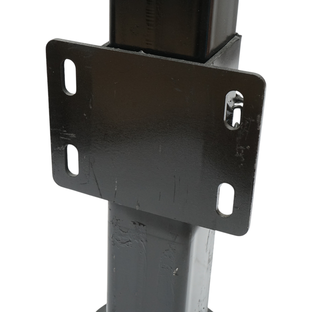 Adjustable support leg trailer with crank 60-100cm, lateral fixing, maximum load 4000 Kg