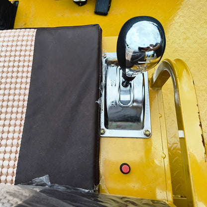 Electric platform cart with bench for transporting goods 800W, 48V, 2.5x1.25m maximum load 800Kg THOR