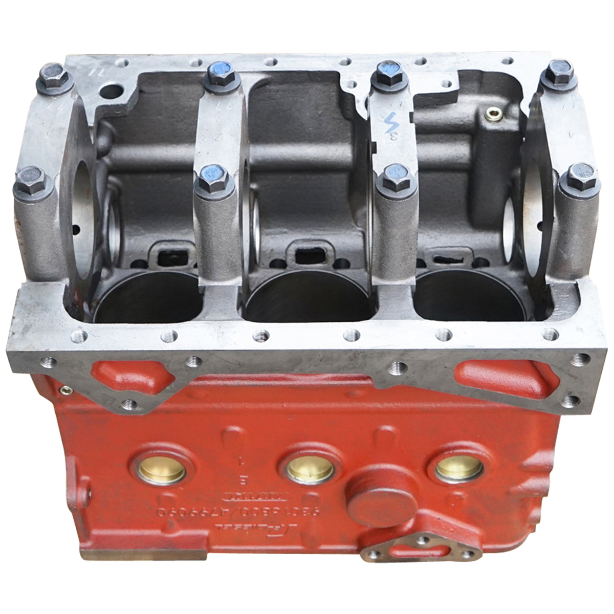 Engine block with 3 cylinders 100mm UTB U-445 and Fiat 480-5840 4718283-98445213