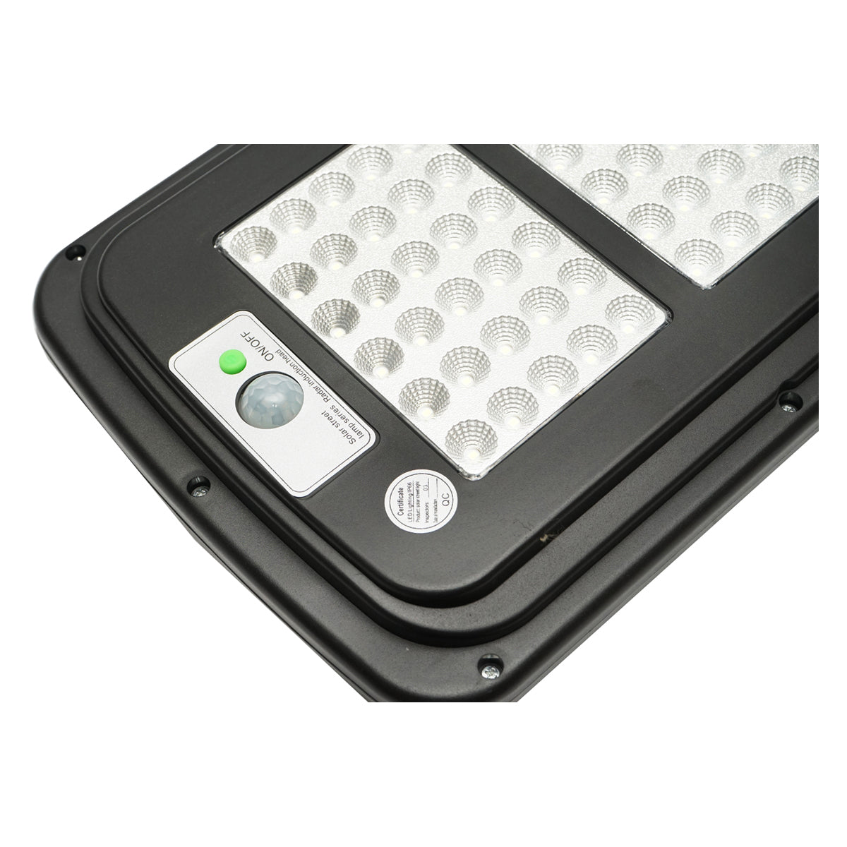 70W LED solar street light, 6500K, IP65 with solar panel, motion sensor Breckner Germany