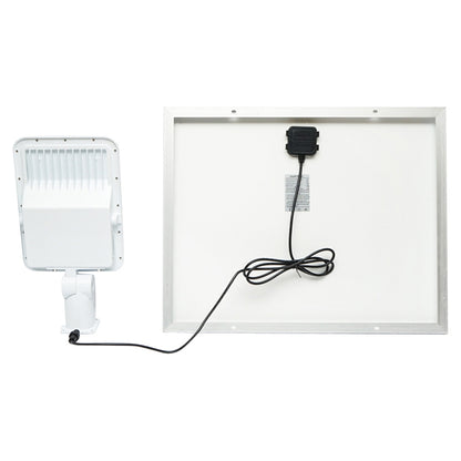 30W LED projector with solar panel and 3.2V/40Ah battery and articulated support Breckner Germany