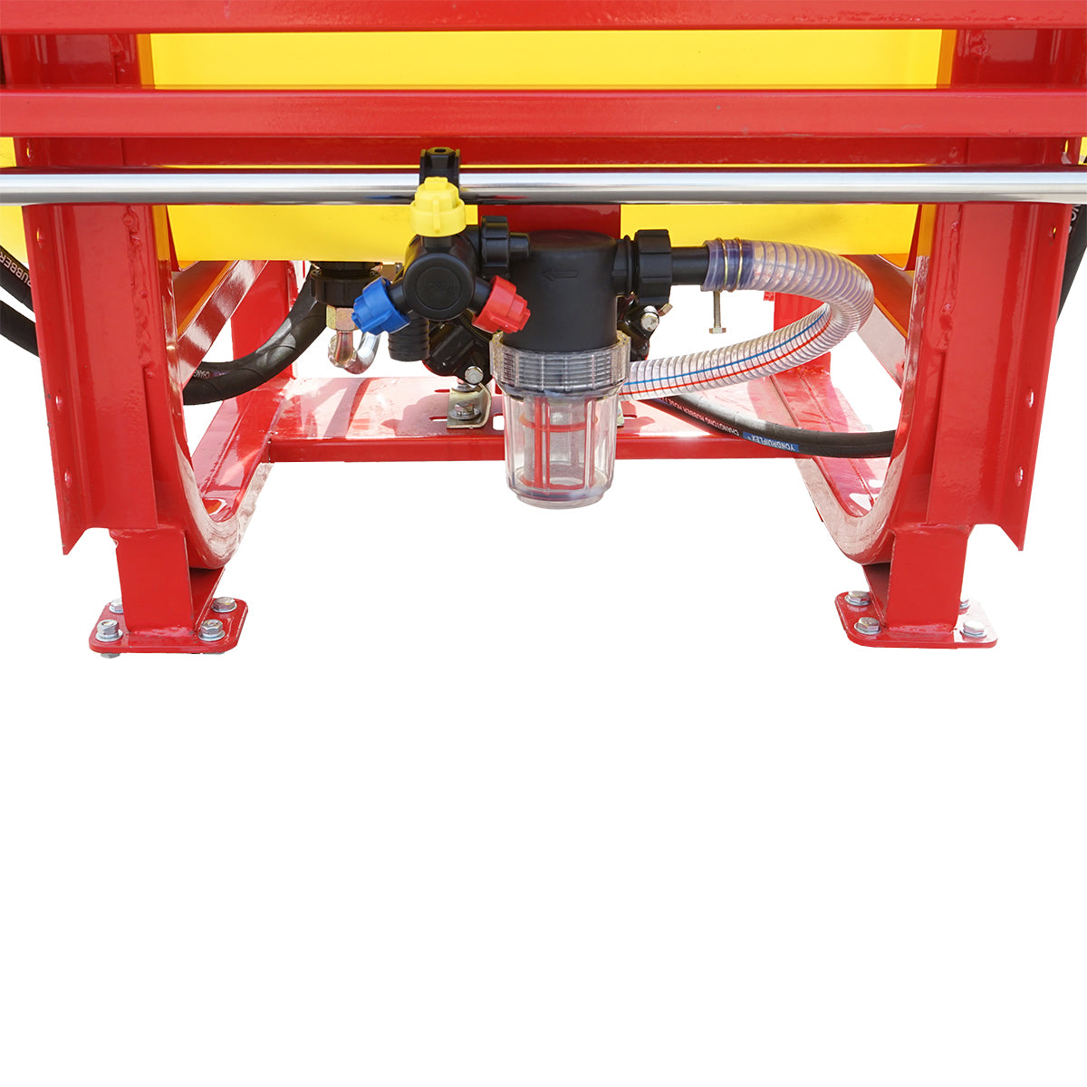 Herbicide sprayer with a 400L tank and a 12m arm, 35HP with 25 triple nozzles