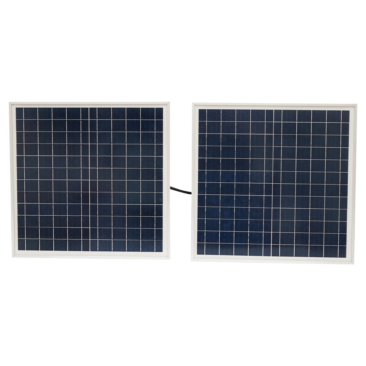 LED lamp 240x0.5W with 35W solar panel and 7.4V/15Ah battery Breckner Germany