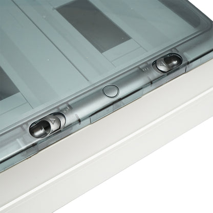 Applied fuse box 2 rows, 24 modules 295x255x130mm IP65 Breckner Germany