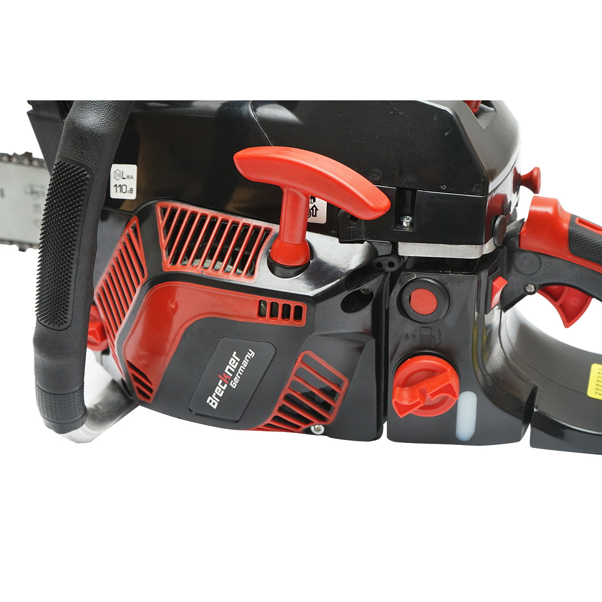 Chainsaw, 2-stroke, 52cc, 3HP, 8500rpm with a 16 inch (40cm) blade Breckner Germany