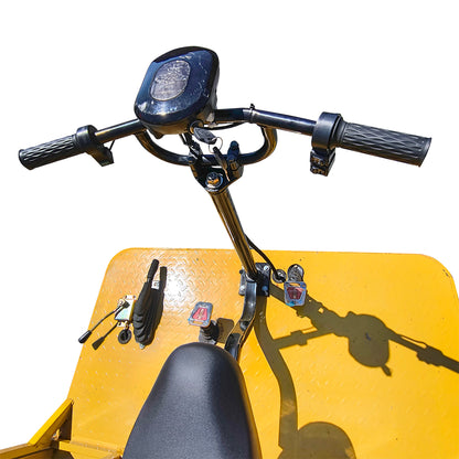 Electric cart with a loading platform for transporting goods 800W, 40V, 2.5x1.25m maximum load 1000Kg THOR